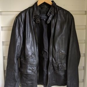 Men's leather jacket